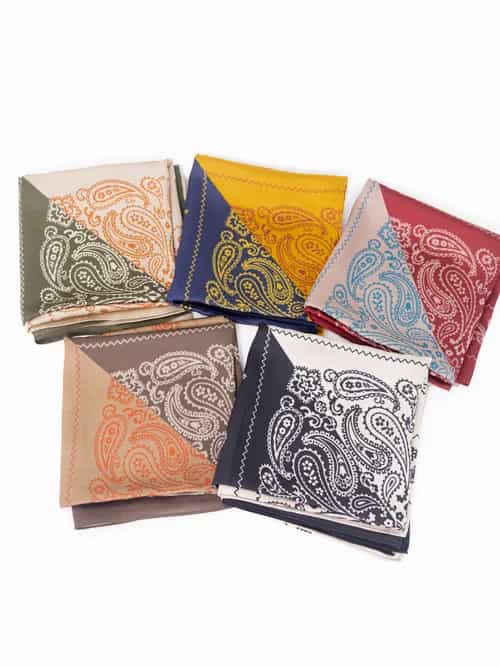 【佩斯利花紋系列】韓國製造聚酯纖維絲巾 thumbnail image